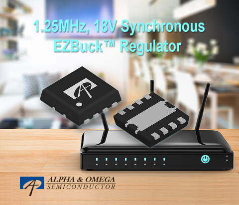 Fixed-frequency Synchronous Buck Regulators with 30ns minimum On-Time suitable for noise-sensitive applications (Graphic: Business Wire)