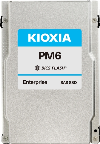 Featuring KIOXIA’s 96-layer BiCS FLASH™ 3D TLC flash memory, the PM6 Series delivers industry-leading SAS SSD sequential read performance. (Photo: Business Wire)