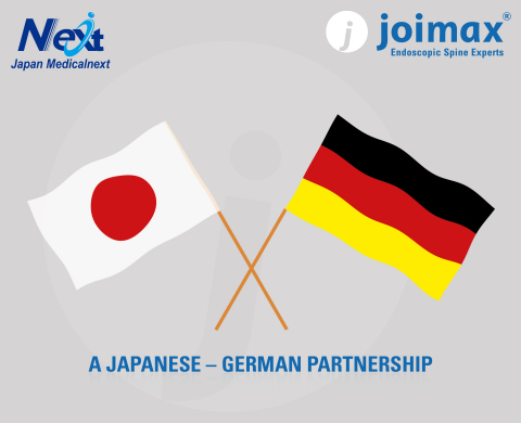 New Partnership: joimax® Joins Forces with JAPAN MEDICALNEXT CO., LTD. (Graphic: Business Wire)
