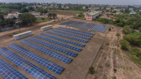 original REDAVIA Solar Farm at Regional Maritime University (Photo: Business Wire)