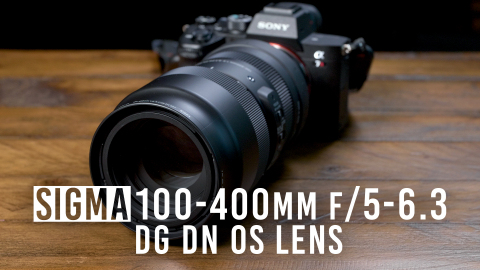 original Sigma 100-400mm Lens (Photo: Business Wire)