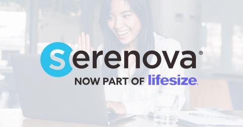Serenova is now part of the Lifesize brand. (Graphic: Business Wire)