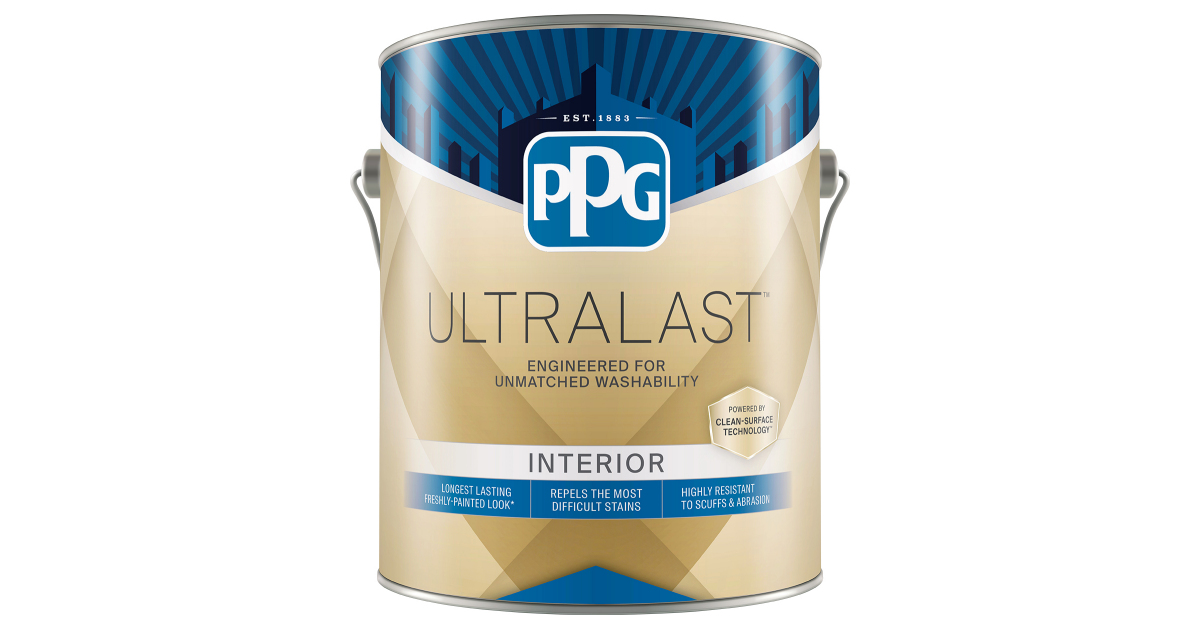 CORRECTING and REPLACING PPG Introduces ULTRALAST Interior Paint + Primer With Proprietary CLEAN