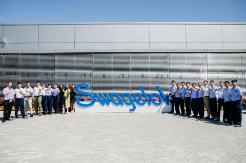 A 7,400 m2 expansion of Swagelok’s Changshu, China, facility was recently completed, boosting manufacturing capacity and regional support capabilities. (Photo: Business Wire)