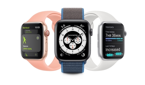 watchOS 7 brings new personalization, health, and fitness features to Apple Watch this fall. (Photo: Business Wire)