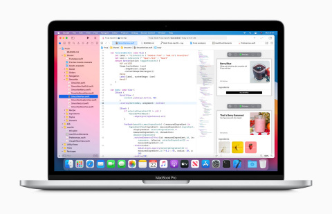 Xcode 12 is at the center of all development on Apple’s platforms and features a fresh new look. (Graphic: Business Wire)