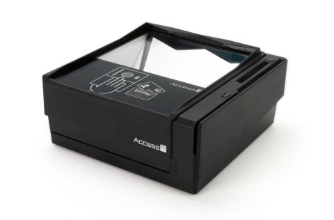 Access-IS ATOM document reader with expansion dock (Photo: Business Wire)