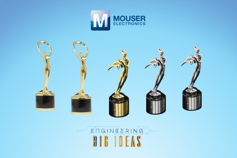 Mouser Electronics' Engineering Big Ideas video series has received three Telly Awards and two Communicator Awards of Excellence for exemplary branded content. (Photo: Business Wire)