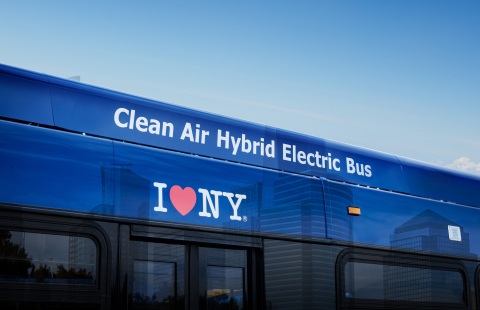 BAE Systems has been selected to supply hundreds of electric hybrid power and propulsion systems for transit buses in New York City. (Photo credit: BAE Systems)