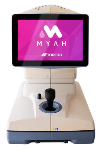 MYAH is the perfect instrument for eyecare professionals interested in building, managing, and growing a myopia service. (Photo: Business Wire)