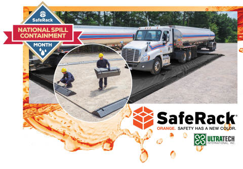 National Spill Containment Month. SafeRack (Graphic: Business Wire)