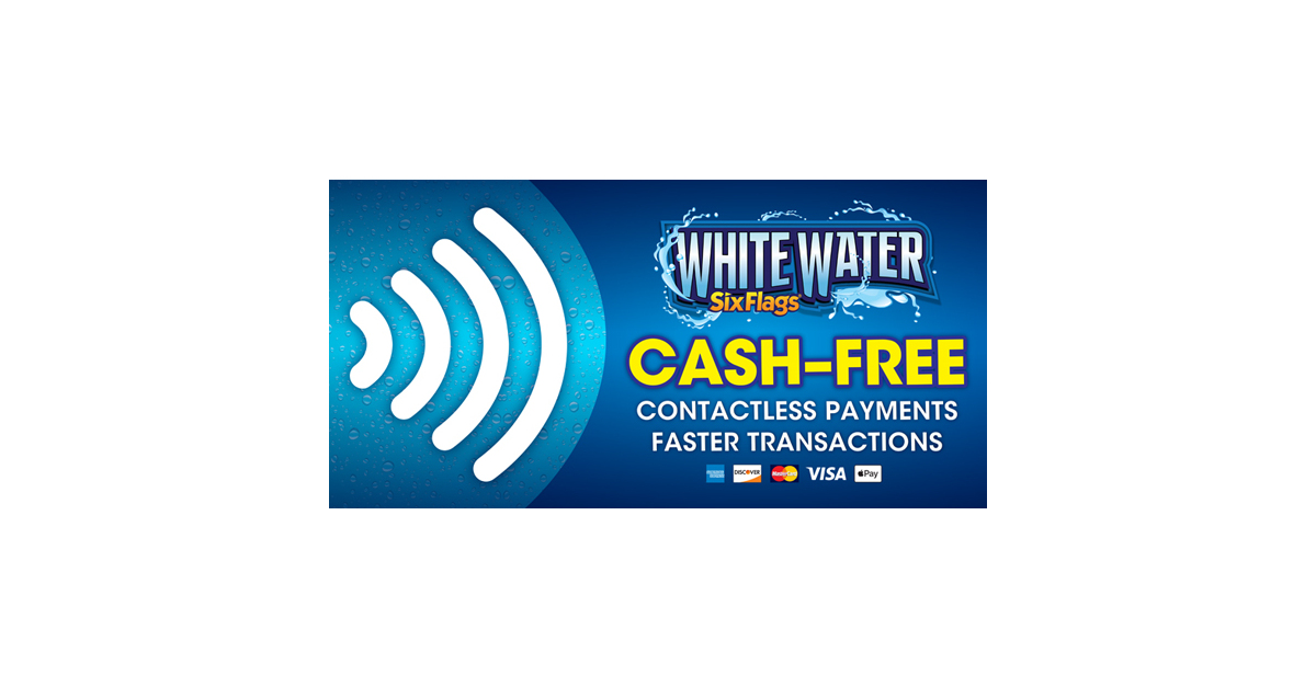 Six Flags White Water To Offer All New Cash Free Experience Business Wire