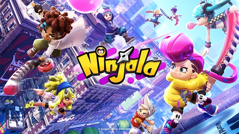 基本游玩免费, Nintendo Switch(TM)对战忍者口香糖动作游戏『Ninjala