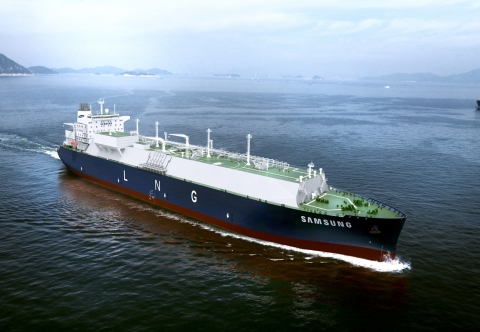 Samsung Heavy Industries LNG Carrier (Photo: Business Wire)