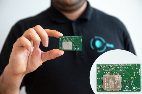 original 海思和Nowi推出能源自给的NB-IoT平台:尺寸最小的免供电解决方案(照片:美国商业资讯)