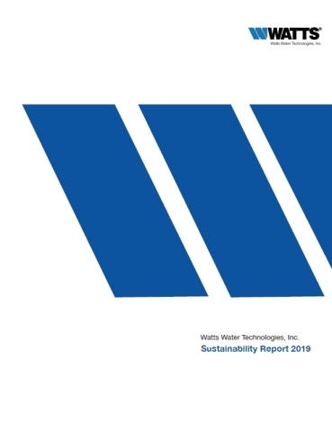Watts publishes its 2019 Sustainability Report. (Graphic: Business Wire)