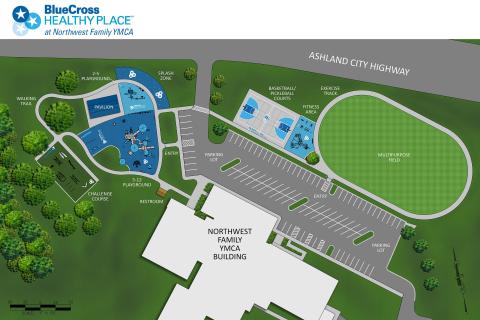 BlueCross Healthy Place at Northwest Family YMCA will Connect North Nashville Residents of All Ages (Photo: Business Wire)