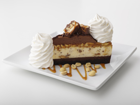 Chocolate Caramelicious Cheesecake Made With Snickers® (Photo: Business Wire)