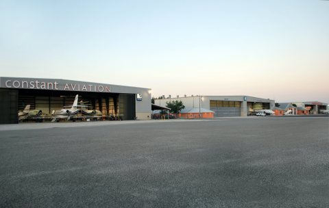 Constant Aviation, which specializes in aircraft maintenance, repair and overhaul, is extending its leases at Orlando Sanford International Airport following a successful first three years at the location. (Photo: Business Wire)