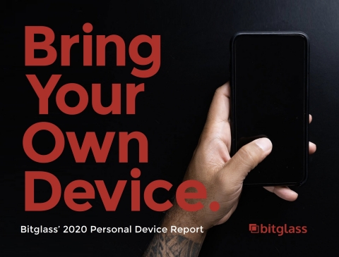 Bitglass releases its 2020 BYOD Report. (Graphic: Business Wire)
