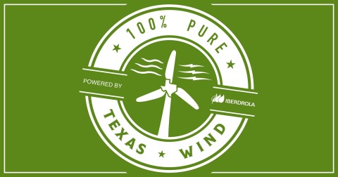 Texans can save up to $500 by switching to 100% pure Texas wind energy from Iberdrola Texas. (Graphic: Business Wire)