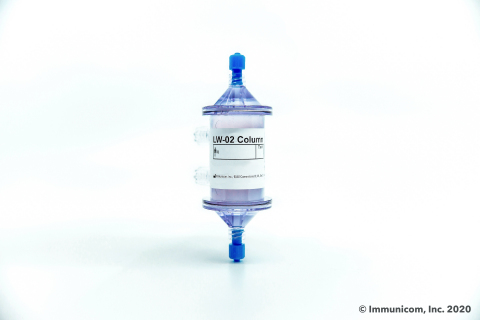 Immunicom LW-02 plasma filtration device (Photo: Business Wire)