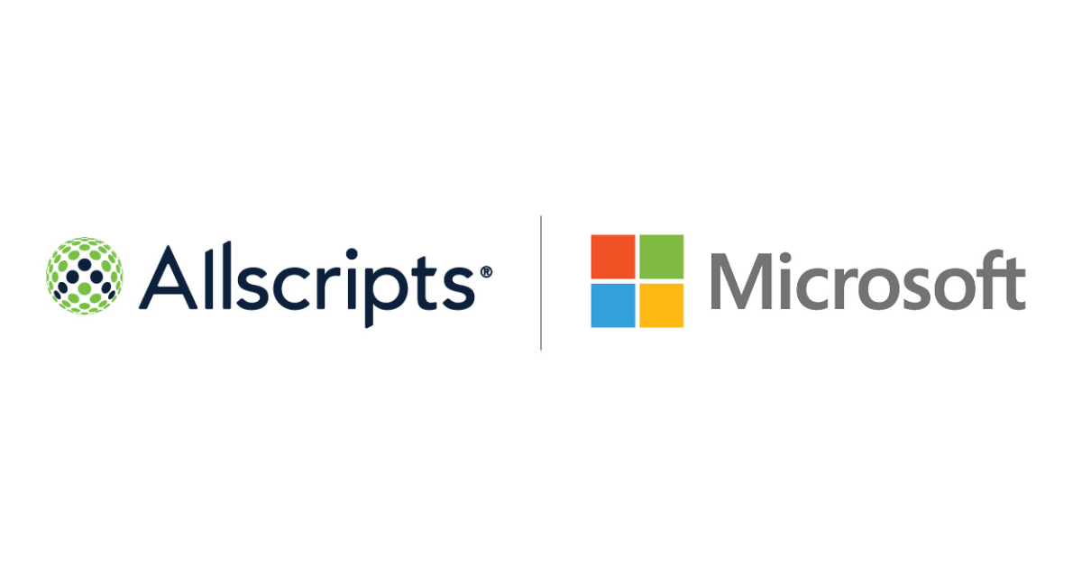 Allscripts and Microsoft Extend Strategic Alliance to Transform Cloud ...