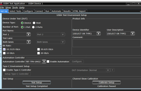 D9040USBC TX Test Application (Graphic: Business Wire)