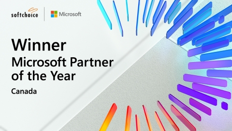 Softchoice wins Microsoft's Canada Partner of the Year, 2020 (Photo: Business Wire)