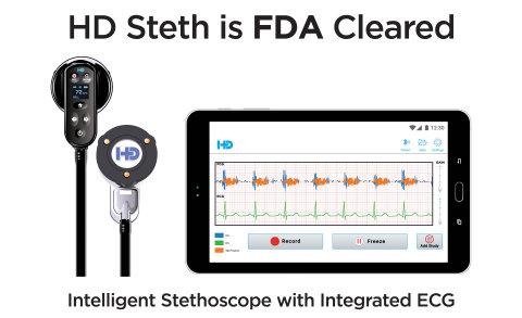 HD Steth and HD Steth App (Photo: Business Wire)