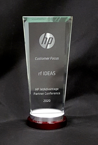 HP JetAdvantage Partner Award for Customer Focus (Photo: Business Wire)