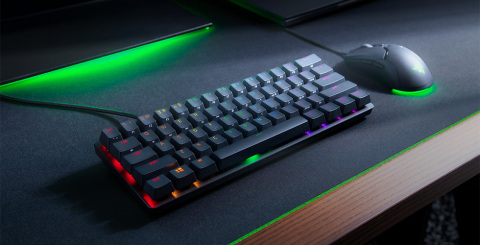 Razer's new Huntsman Mini optical keyboard at 60% form factor -- perfect companion for esports tournaments. (Photo: Business Wire)
