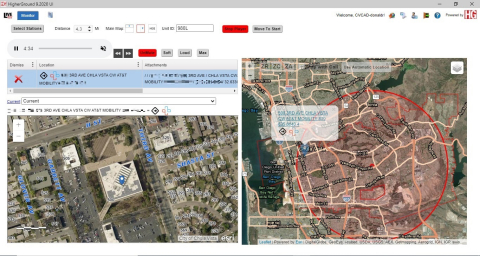Live911 screenshot (Graphic: Business Wire)