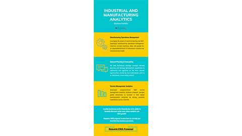 original Quantzig’s manufacturing analytics solutions will help companies to pioneer increasingly efficient ways to produce and transport goods while thinking beyond productivity and cost savings.