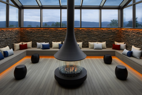 Women's lounge at Life in Balance Spa at Miraval Berkshires. (Photo: Business Wire)