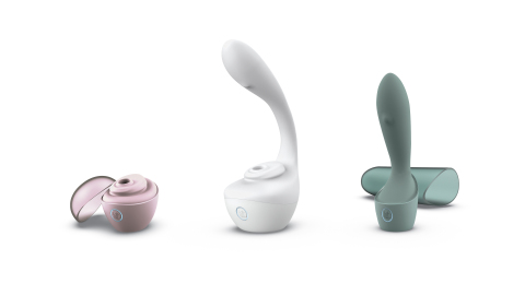 Lora DiCarlo’s innovative products, Baci, Osé and Onda, are designed to empower, build confidence and help individuals explore their pleasure profile, regardless of experience level. (Photo: Business Wire)