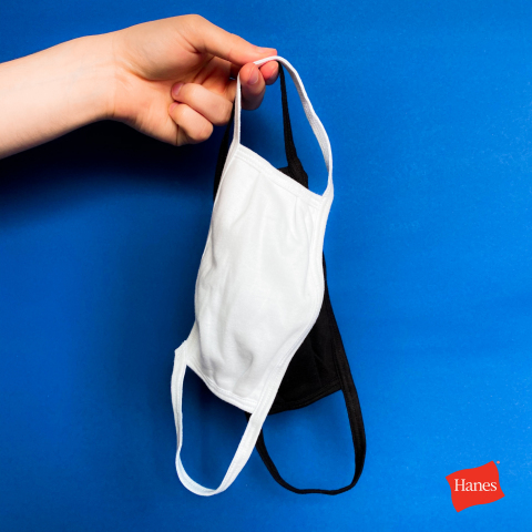 New Hanes #MaskAround campaign encourages Americans to wear face masks whenever they are in public to help reduce the spread of COVID-19. (Photo: Business Wire)