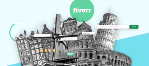 Fiverr Announces Expansion into Italy and the Netherlands (Graphic: Business Wire)