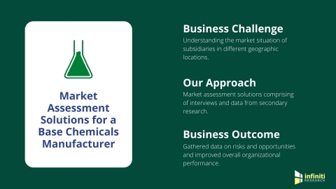 Market Assessment Solutions for a Base Chemicals Manufacturer (Graphic: Business Wire)
