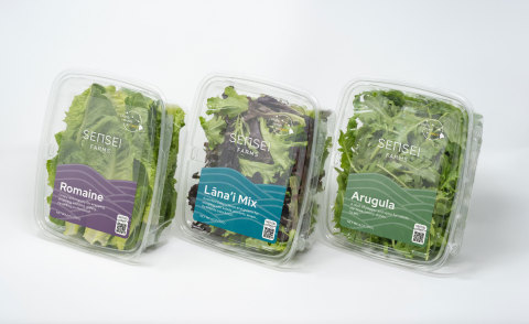 Sensei Farms’ delicious, nutritious leafy greens (Photo: Sensei Ag)