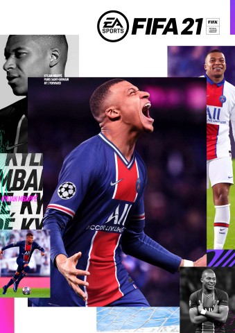 FIFA 21 also embraces a new generation of football with Paris Saint-Germain’s Kylian Mbappé, gracing the cover across all editions and available worldwide on October 9, 2020. (Graphic: Business Wire)
