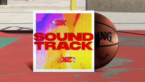 2K today announced that NBA® 2K21, the next iteration of the top-rated and top-selling NBA video game simulation series of the past 19 years*, is unveiling its brand new soundtrack that will set a record as the largest and most definitive collection of music ever assembled for a sports video game, establishing a gold standard for in-game music curation. (Graphic: Business Wire)