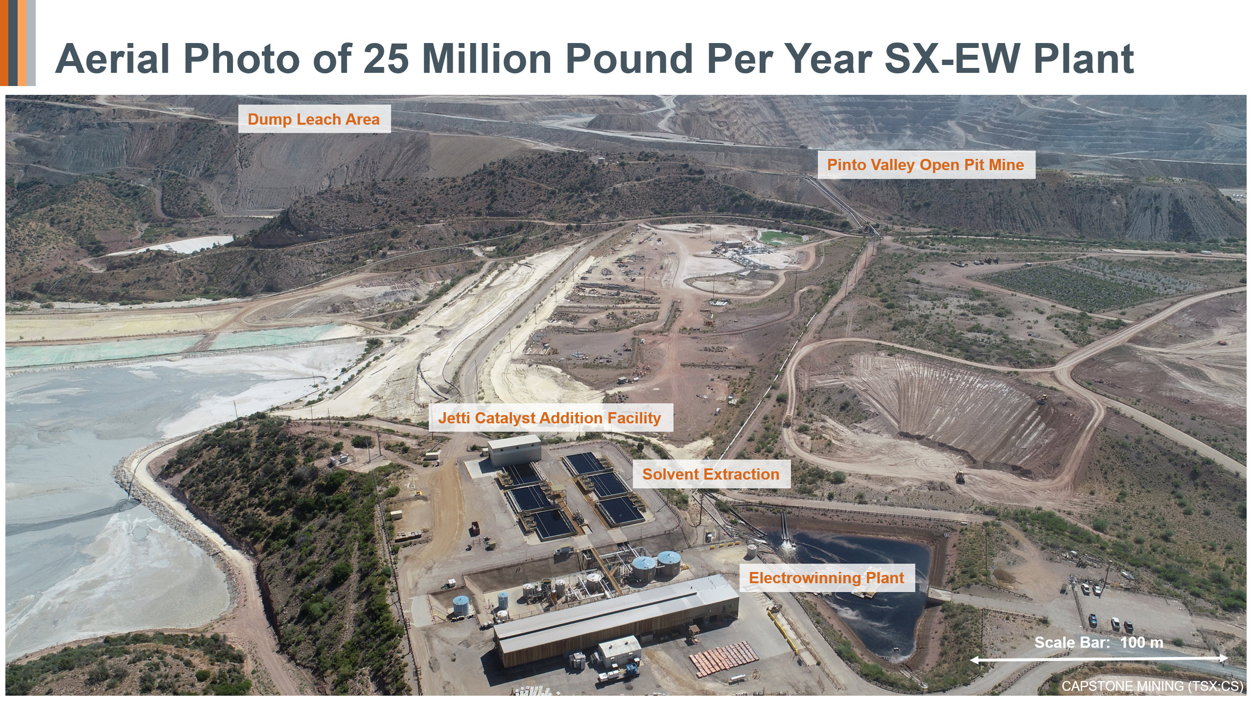 Capstone To Expand Leaching At Pinto Valley 300 To 350 Mibs Of Low Cost Copper Cathode Production Potential Business Wire