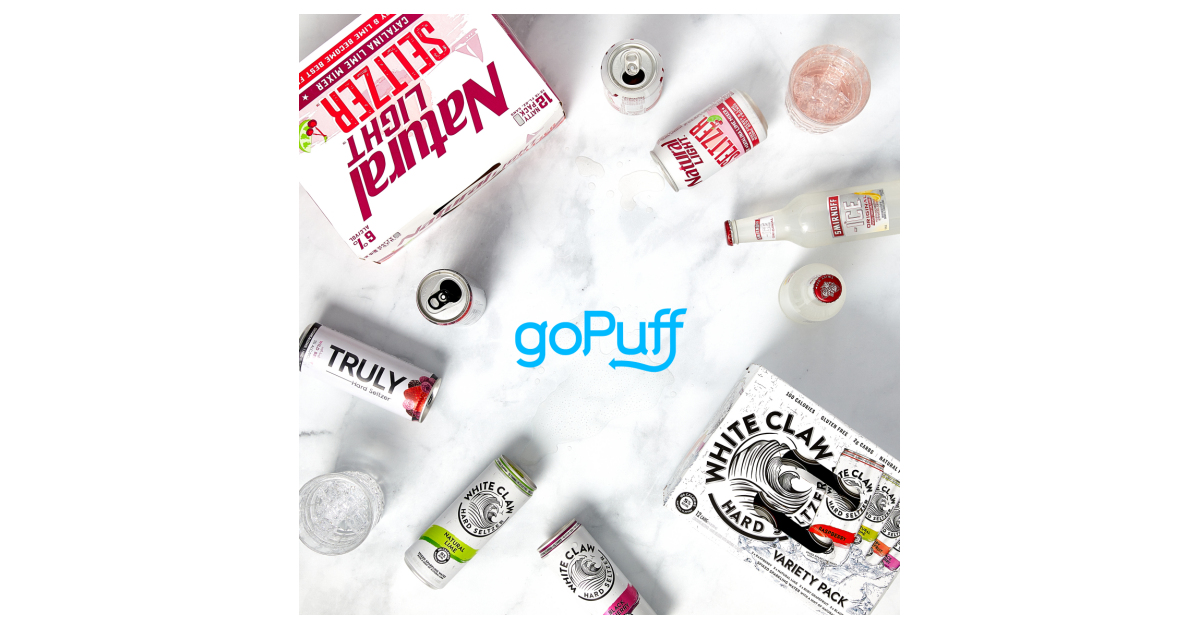 Raise a Glass goPuff Unveils the Beverages Consumers Will Be Sipping