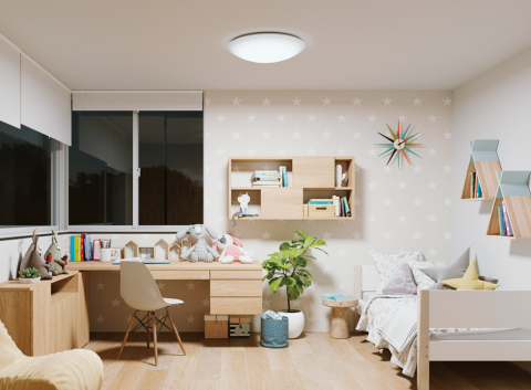 Fig. 1. SunLike Series natural spectrum LEDs adopted by Koizumi for children's room lighting (Photo: Business Wire)