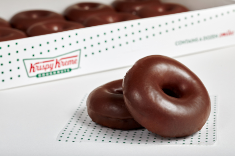 Krispy Kreme’s Chocolate Glazed Doughnuts have become a Friday fan favorite, and it’s time to celebrate (Photo: Business Wire)