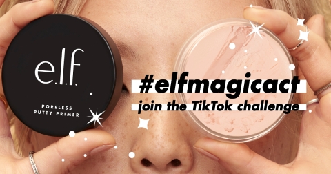 e.l.f. Cosmetics invites every eye, lip and face to join the #elfMagicAct TikTok challenge (Photo: Business Wire)