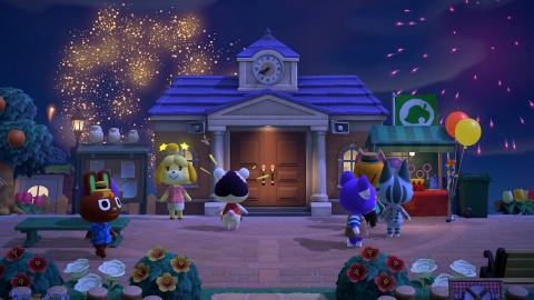 Ring out the end of summer with weekly fireworks shows during the month of August when Summer Update – Wave 2 arrives to Animal Crossing: New Horizons. (Photo: Business Wire)
