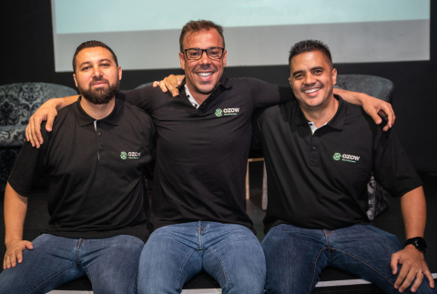 thumbnail Ozow Co-founders; Mitchan Adams, Thomas Pays, Lyle Eckstein (Photo: Business Wire)