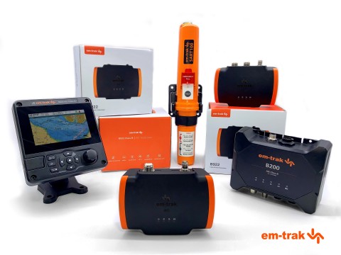 em-trak AIS transceivers ideal for any leisure or commercial vessel (Photo: Business Wire)